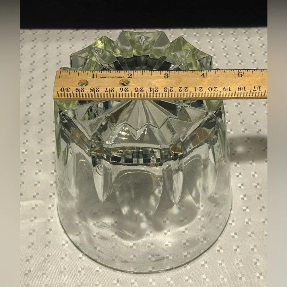 Princess House Heritage Collection Vintage Lead Crystal Ice Bucket Stunning